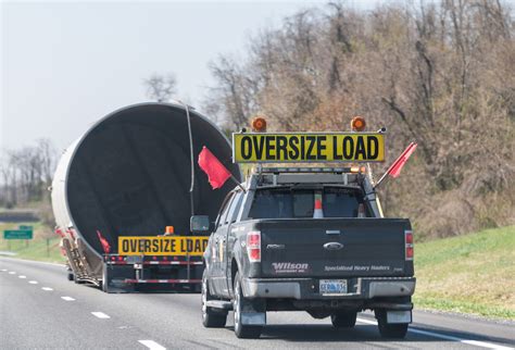 escort drivers for oversized loads.